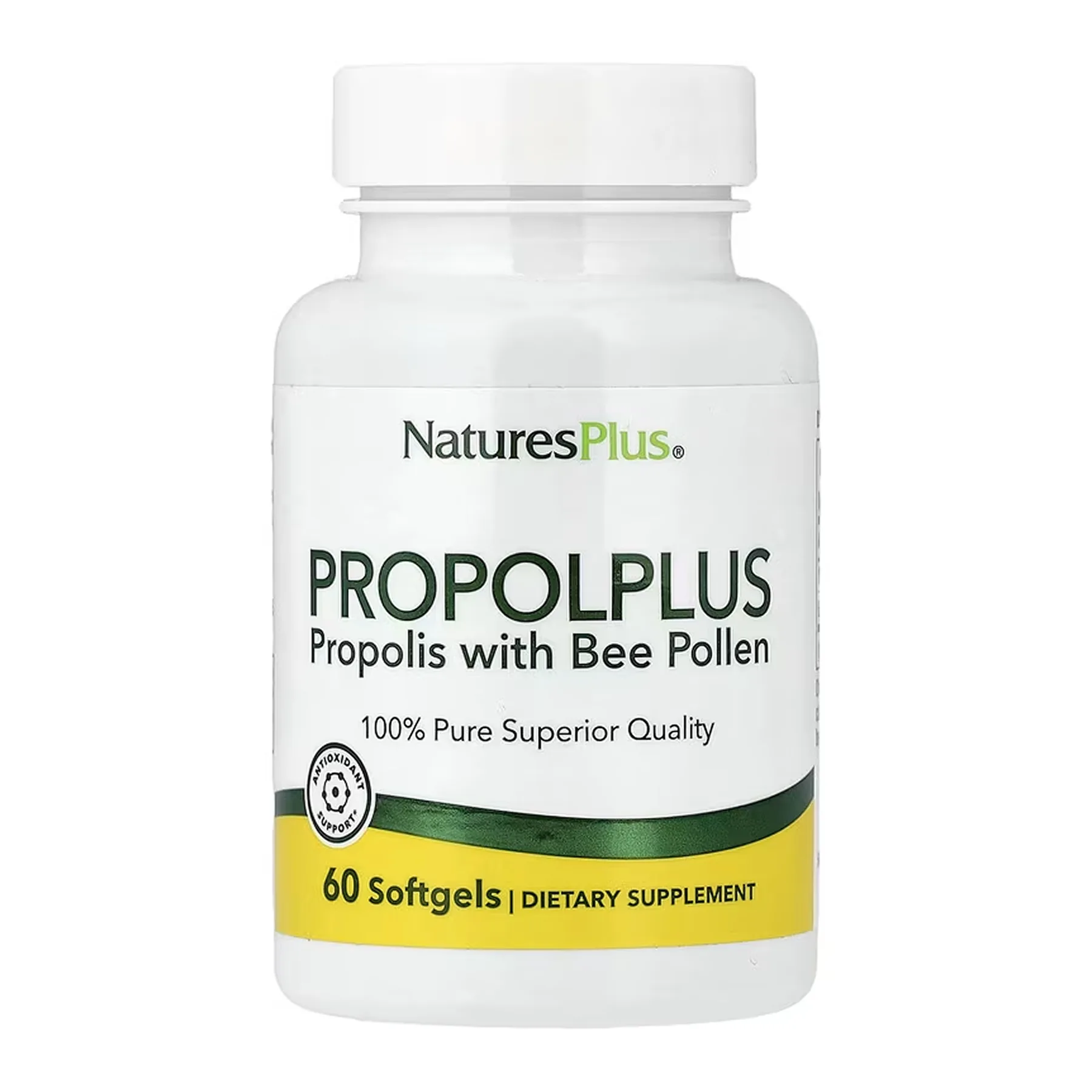 Propolplus, Propolis with Bee Pollen - 60 софтгель