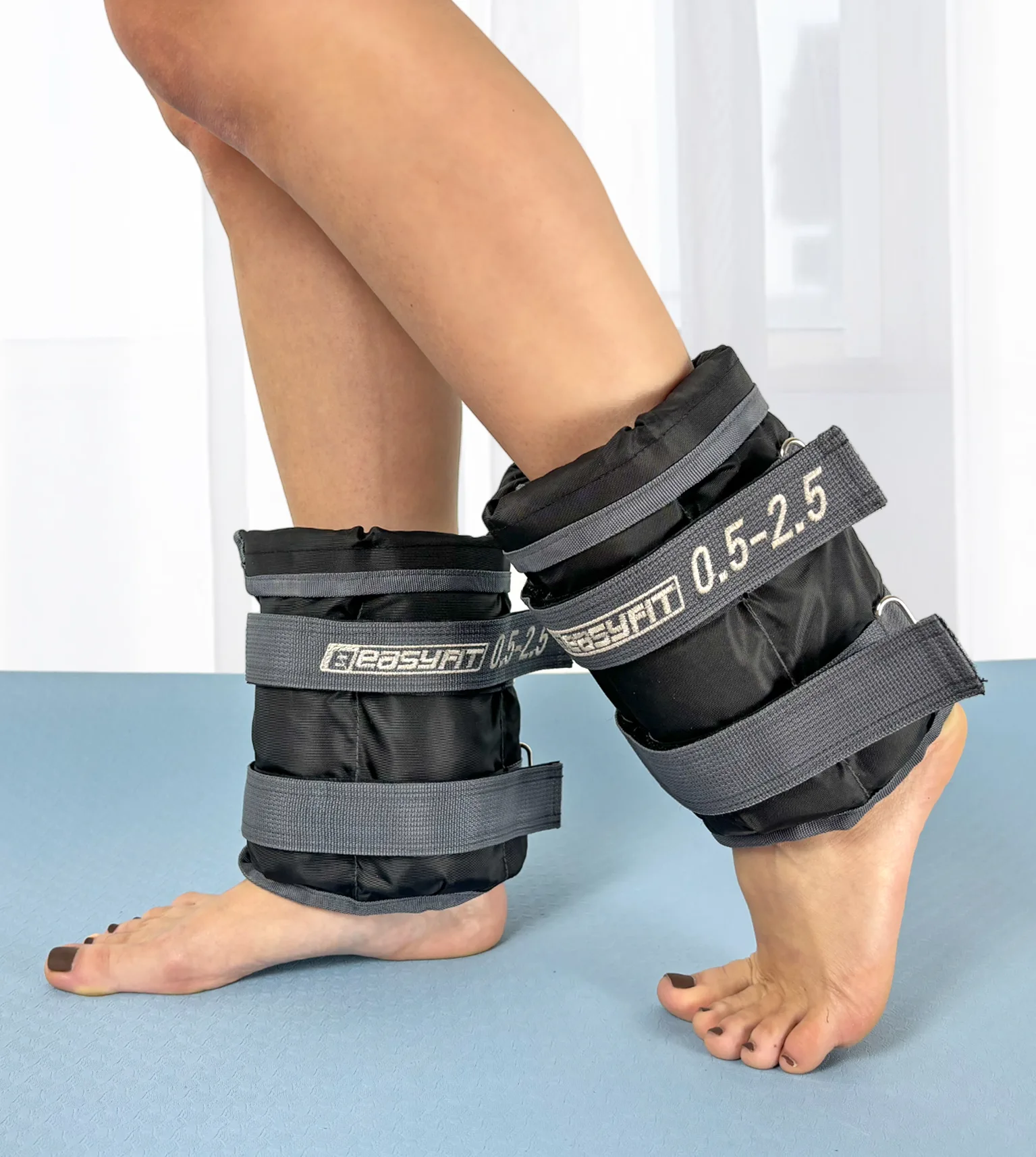 Обтяжувачі для ніг та рук EasyFit набірні 0,5 - 2,5 кг пара