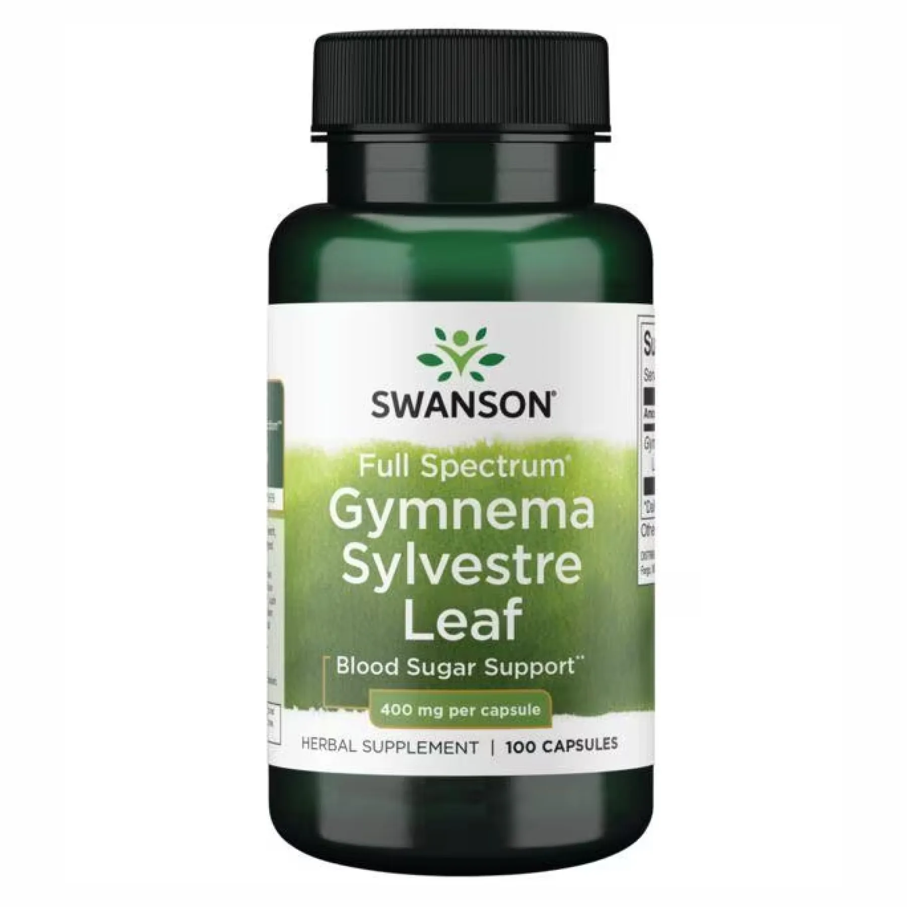 Full Spectrum Gymnema Sylvestre Leaf 400 мг - 100 капсул