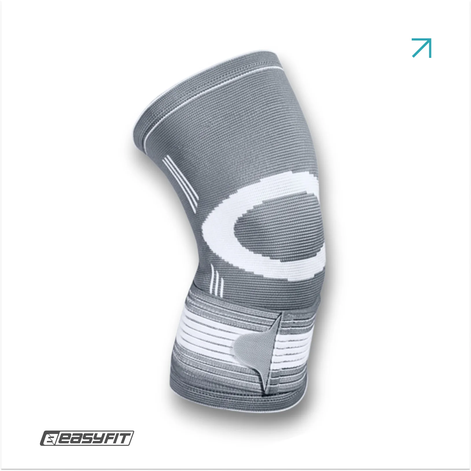 Наколінник для суглобів EasyFit Flex з фіксуючим ременем - L