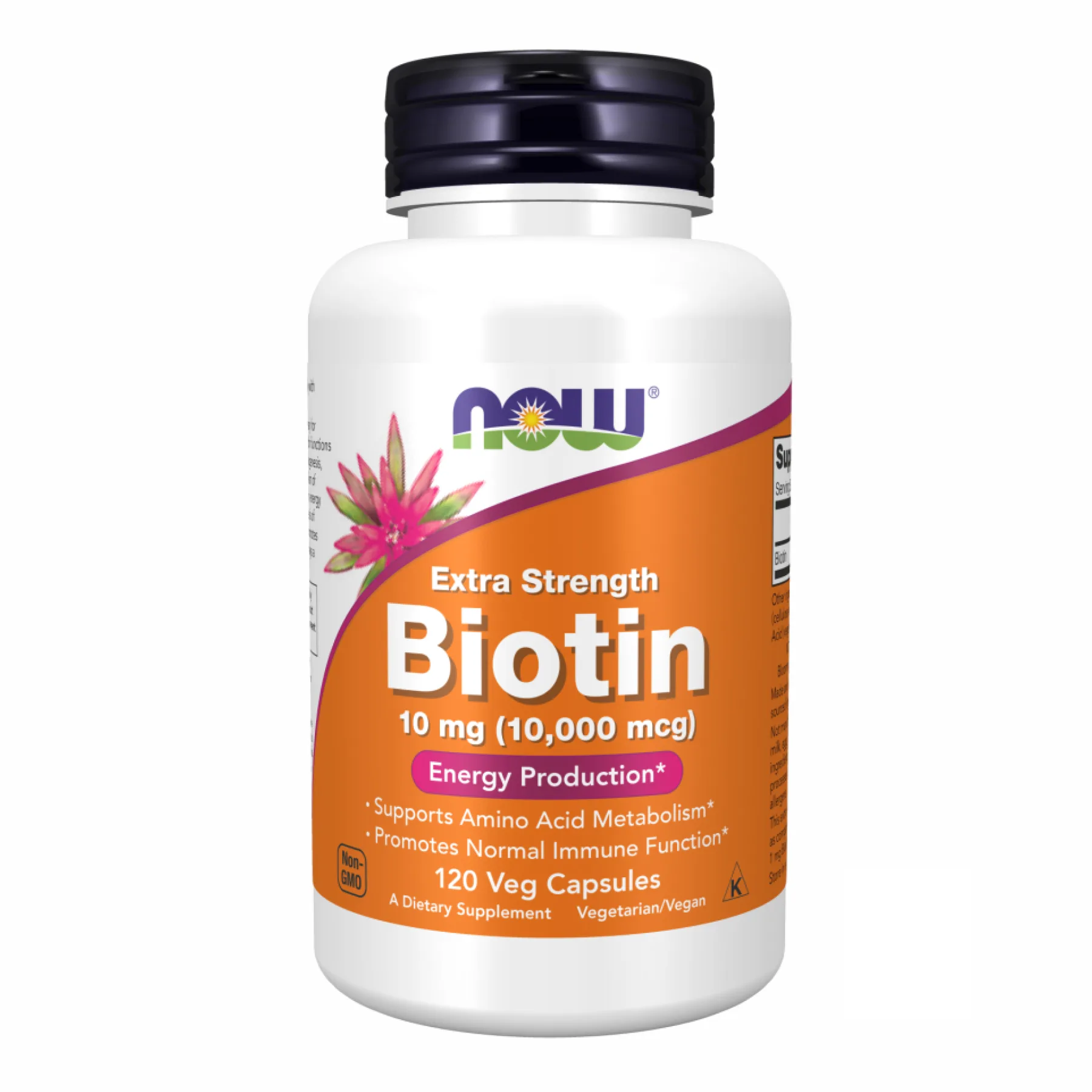 BIOTIN 10 мг (10000 мкг) - 120 капсул