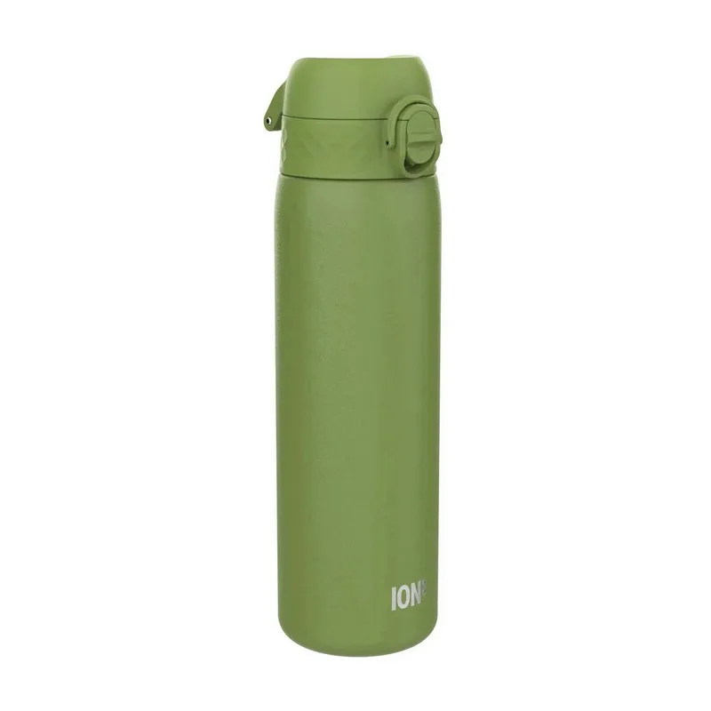 ION8 Stainless Steel Waterbottle - 600 мл khaki зелений