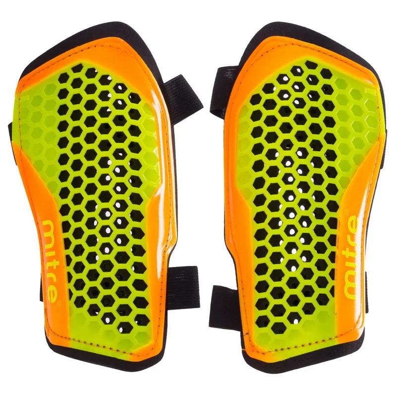 Щитки футбольні Mitre розмір M Жовтий