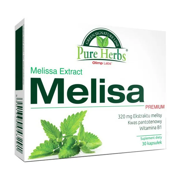 Melisa Premium 320 мг melissa extract - 30 капсул