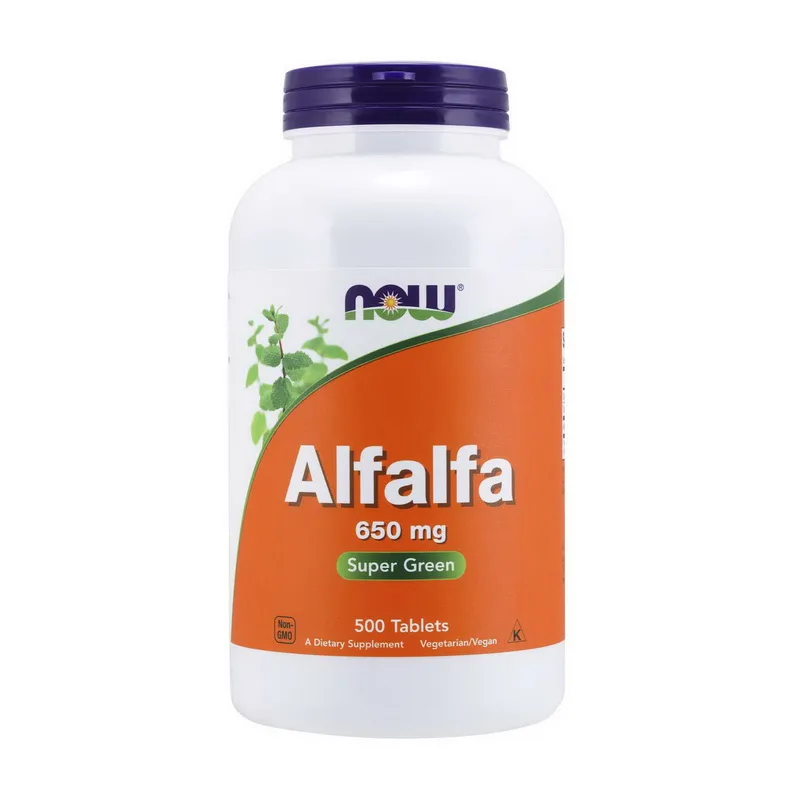 Alfalfa 650 mg - 500 tablets