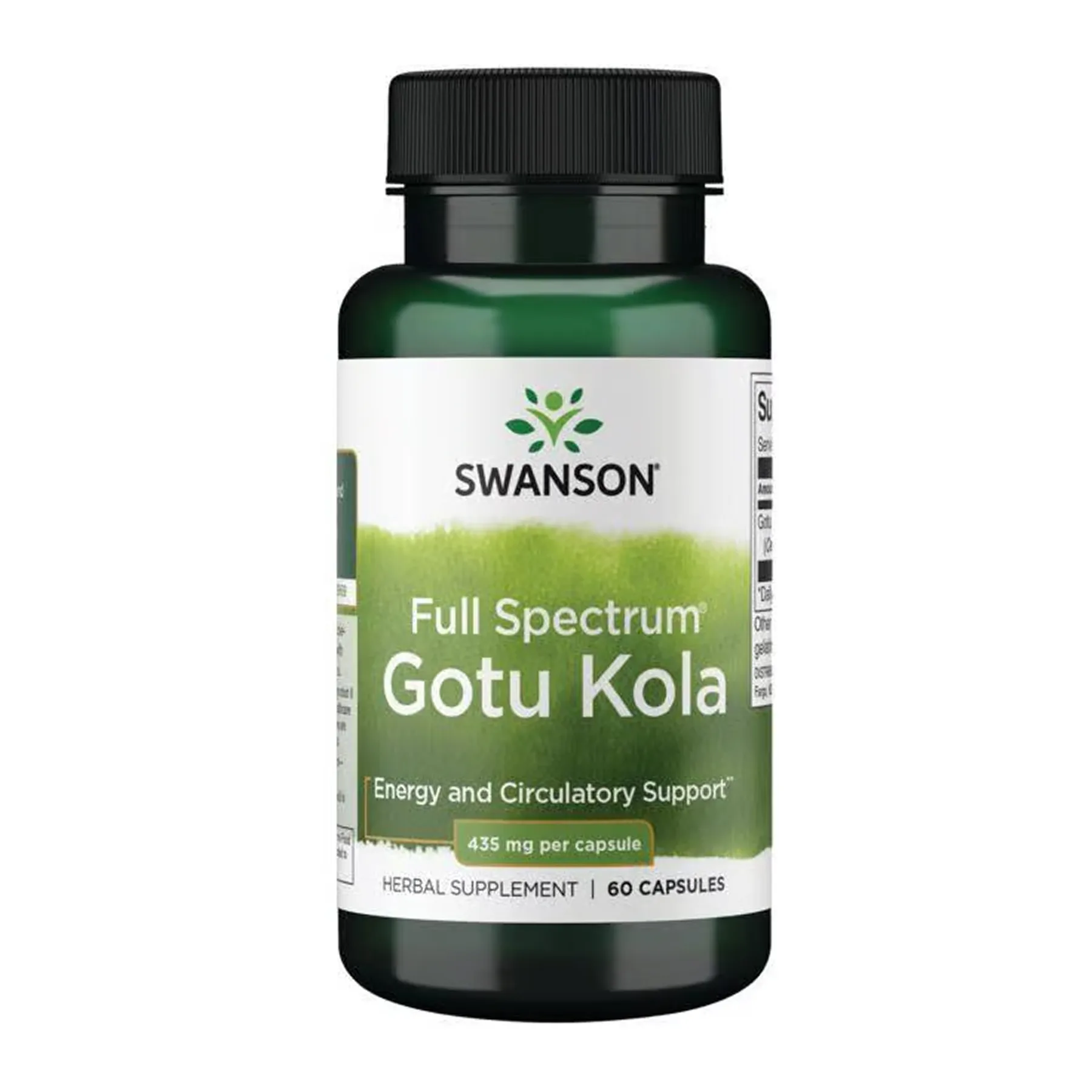 Full Spectrum Gotu Kola 435 мг - 60 капсул