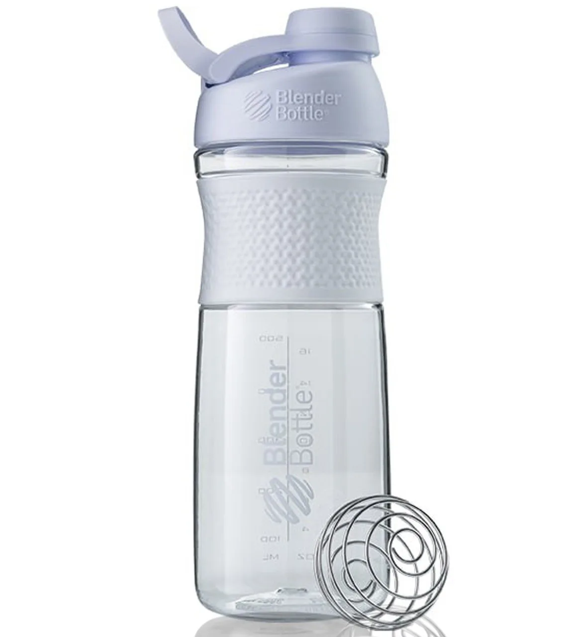 Шейкер спортивний пляшка BlenderBottle SportMixer Twist 820 мл White оригінальний