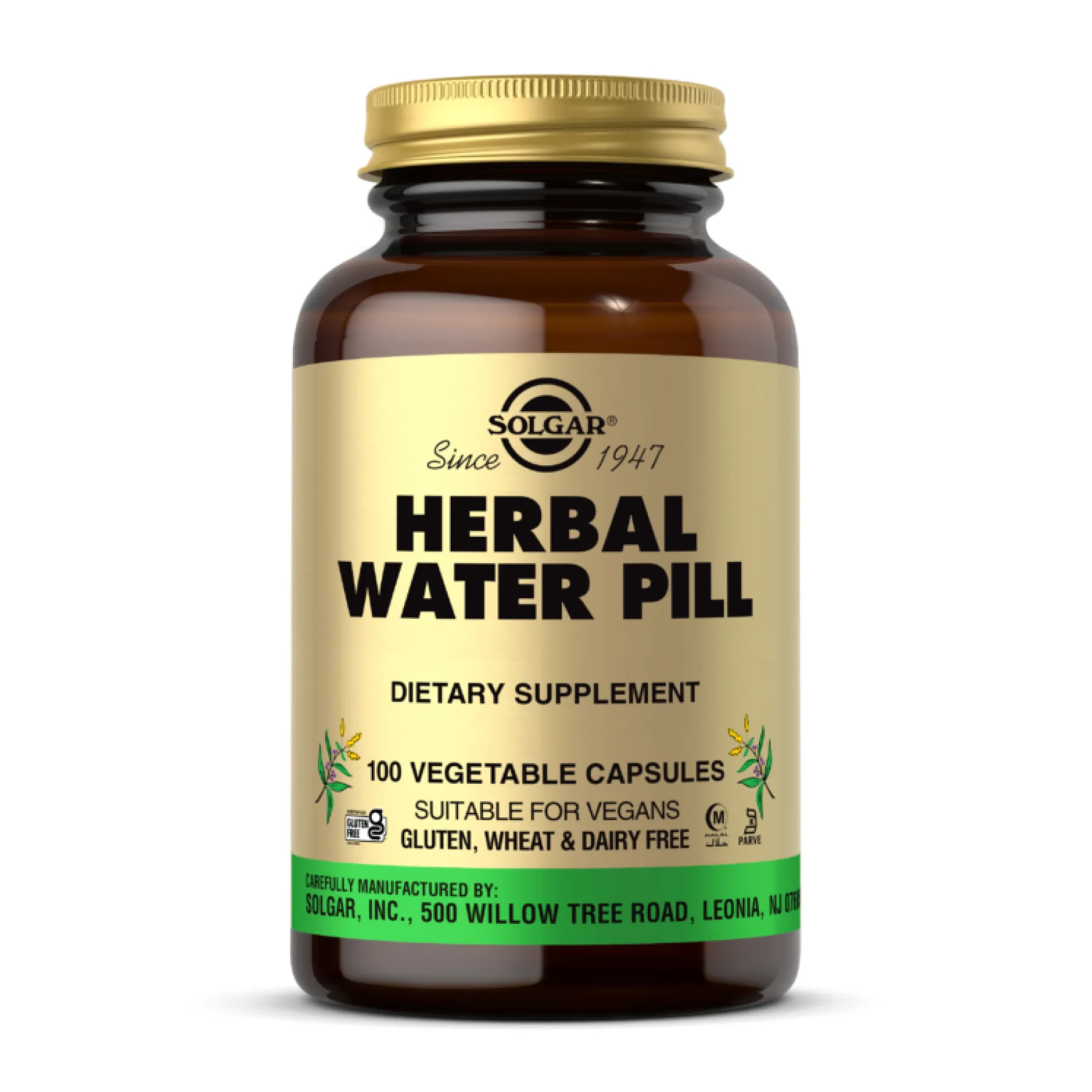 Herbal Water Pill - 100 капсул (До 11.26)
