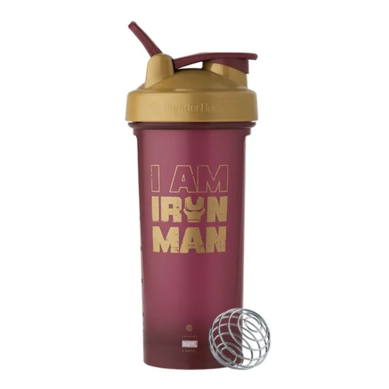 Шейкер спортивний BlenderBottle Classic Loop PRO 820 мл Marvel Iron Man (600561)