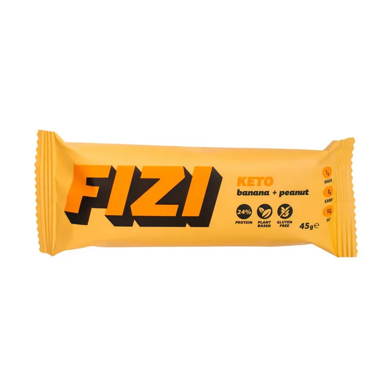 Fizi Keto Protein Bar - 45 г банан + горіхи