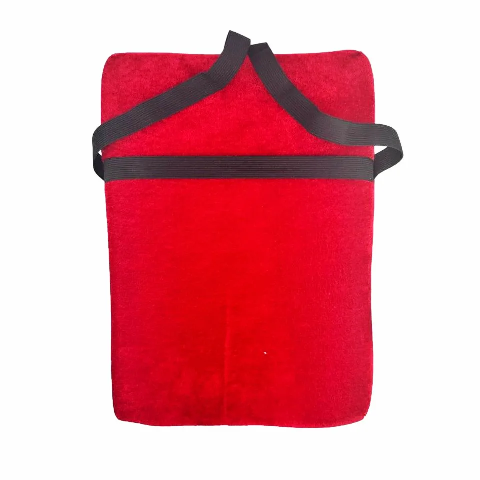 Подушка під спину для гімнастики (черепашка) 35 x 25 x 4 см червоний