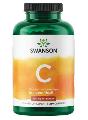 Vitamin C with шипшини 500 мг - 250 капсул