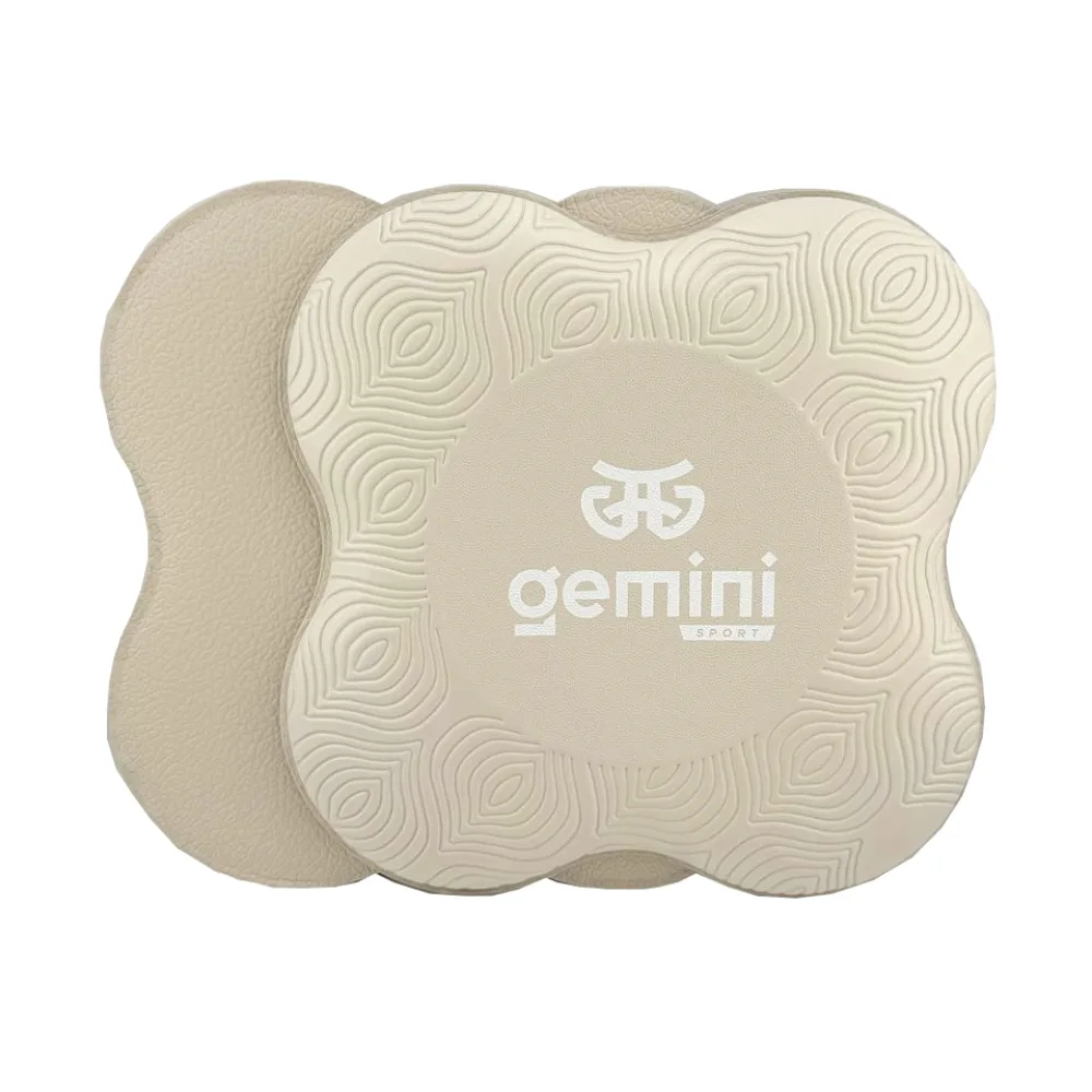 Підставка під коліно та лікоть для йоги та фітнесу 2 шт Бежевий