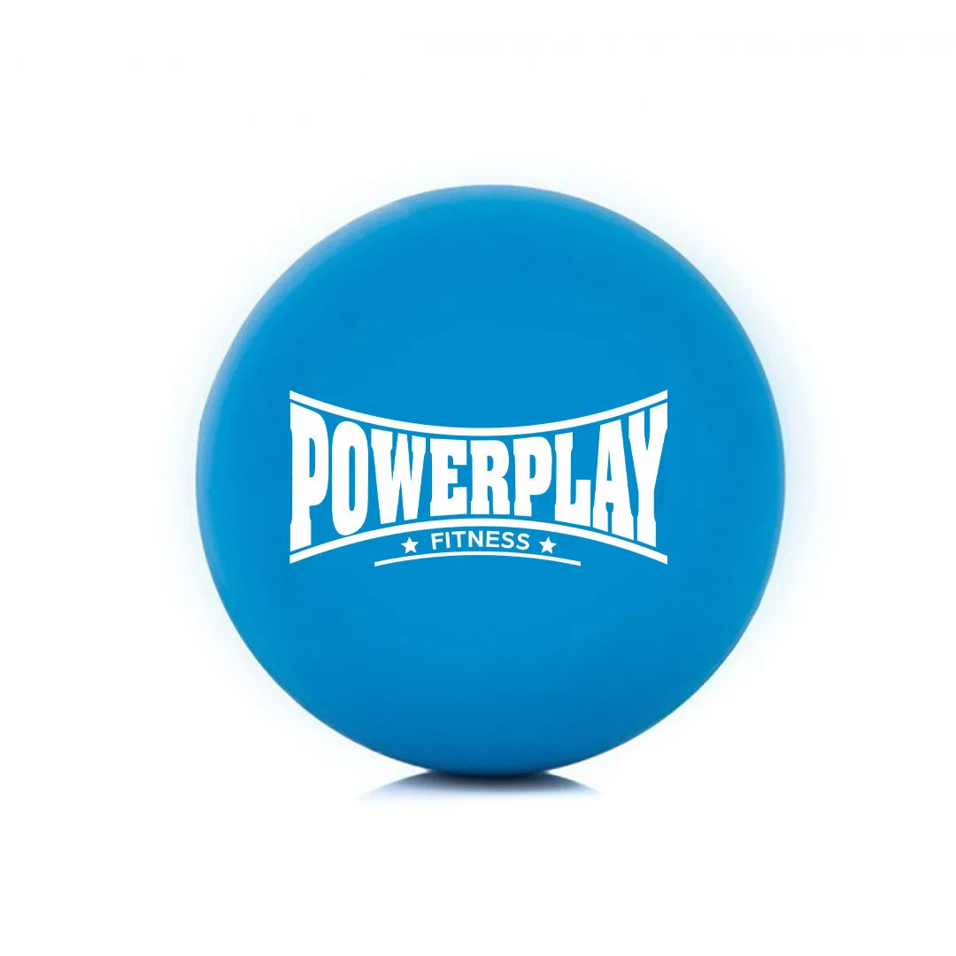 Масажний силіконовий м'яч PowerPlay PP-4354 Silicone Lacrosse Ball (6,3см.) Синій