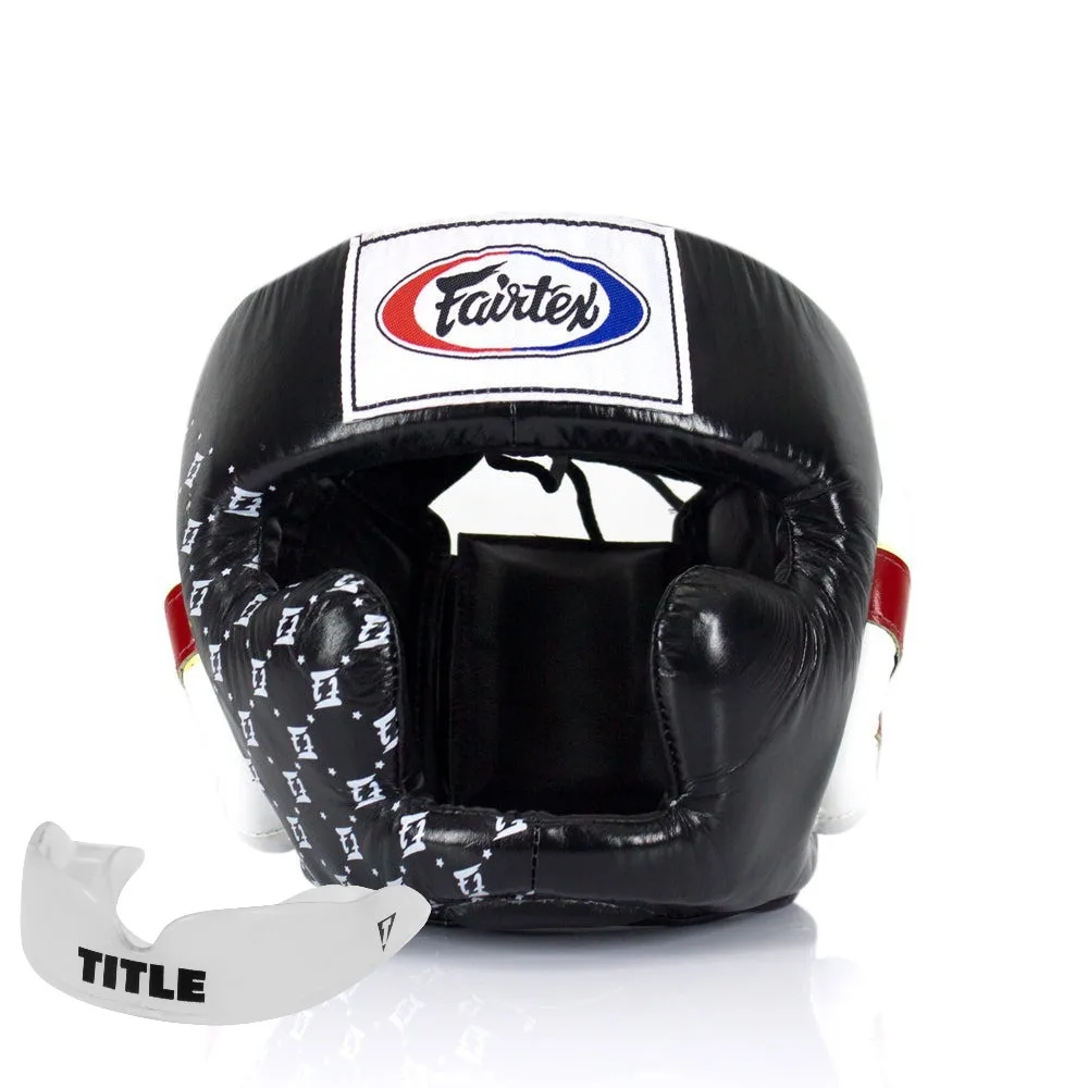 Боксерський шолом Fairtex HG10 Black XL