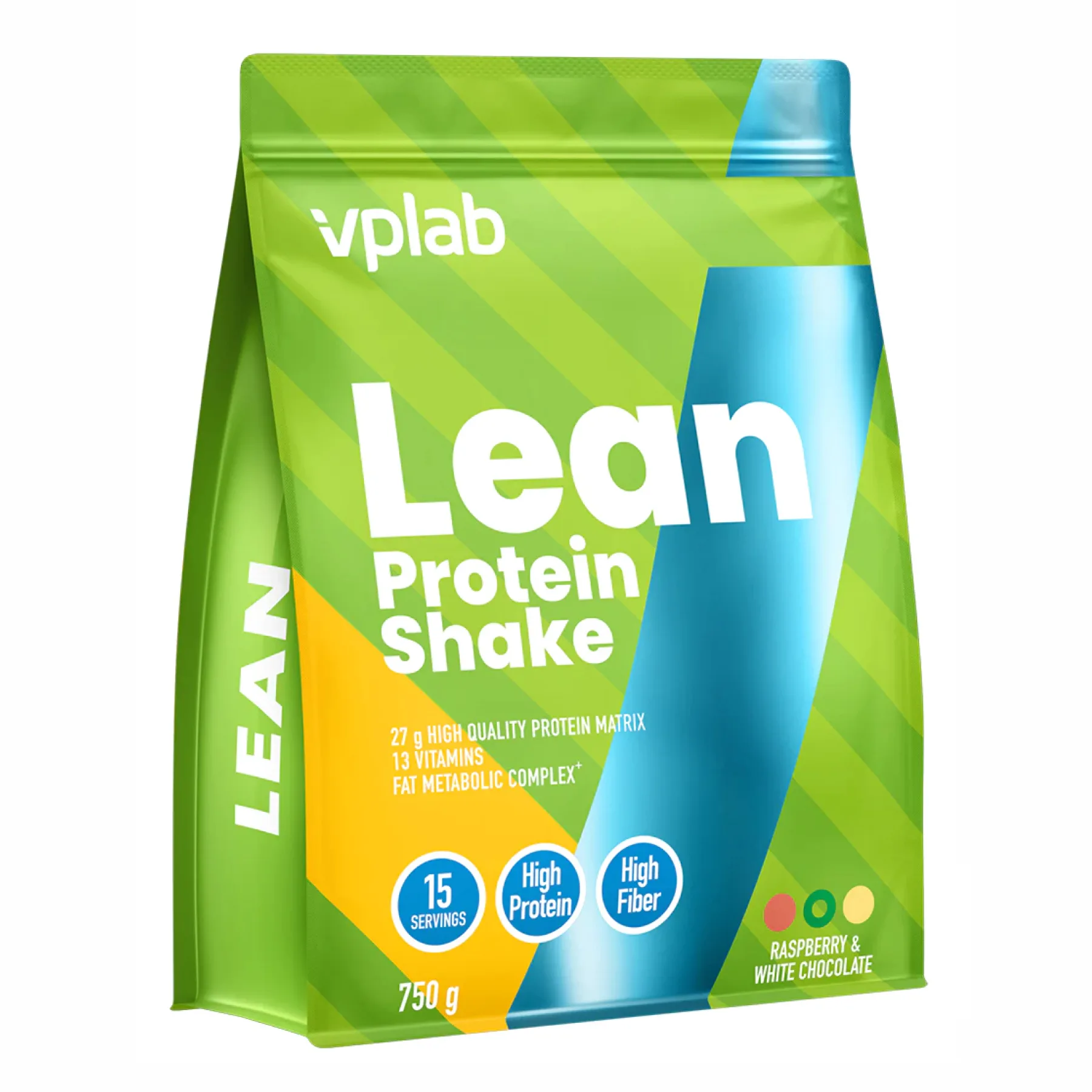 Lean Protein Shake - 750 г Малина білий шоколад