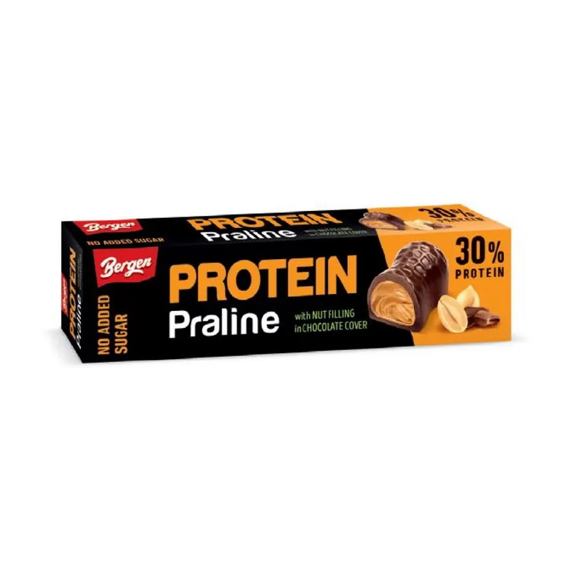 Protein Praline - 50 г, горіх filling in шоколад cover