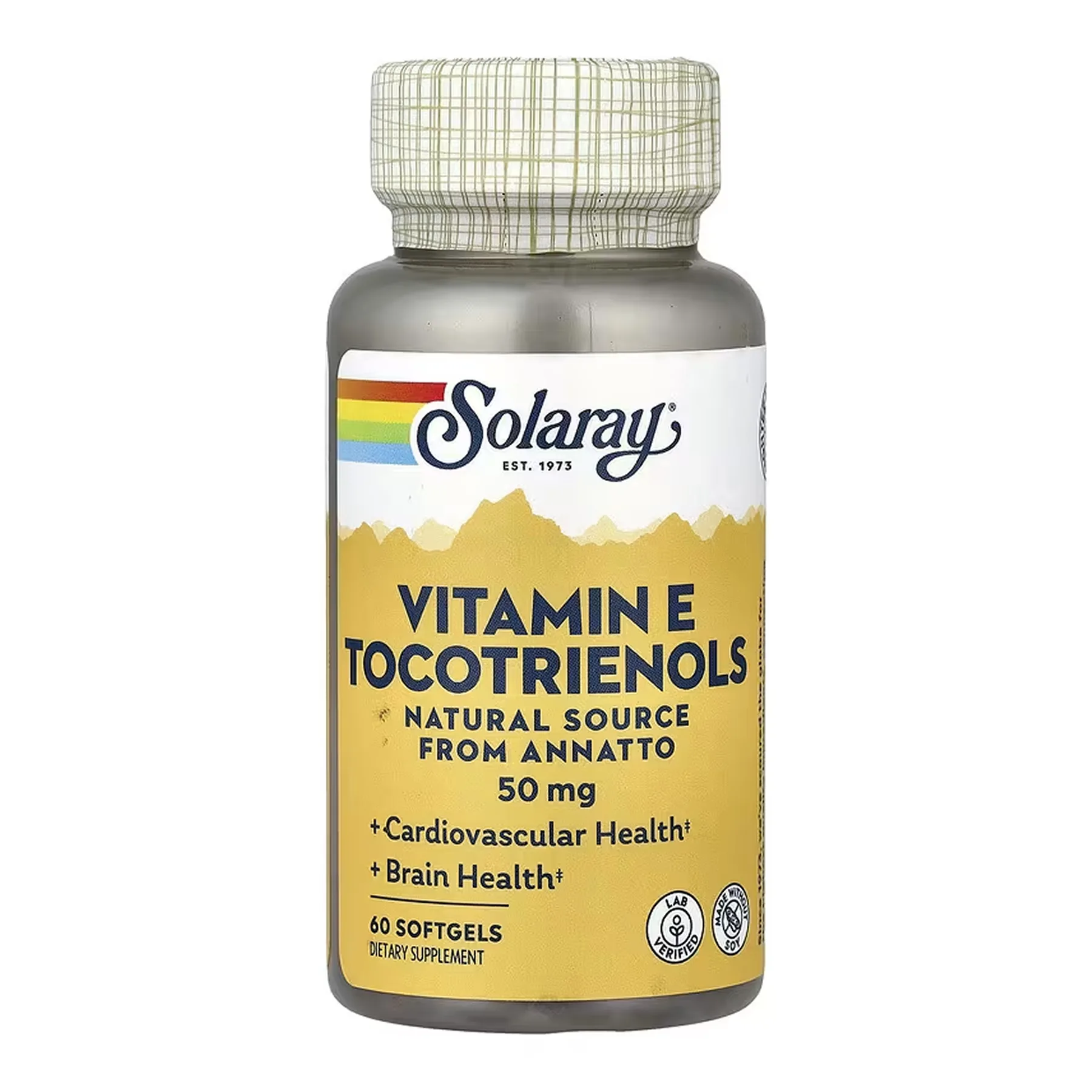 Vitamin E Tocotrienols Annatto 50 мг - 60 софтгель