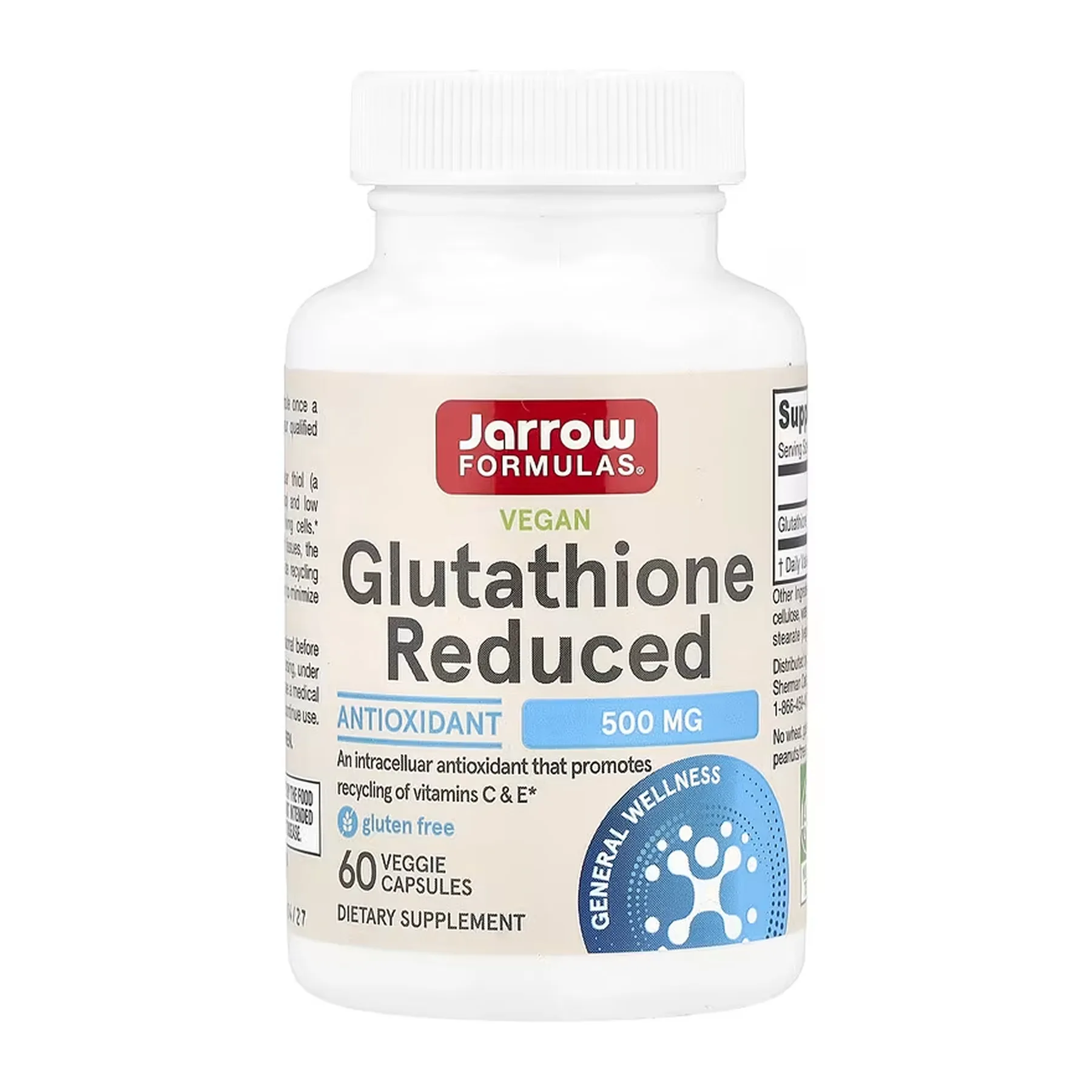 Reduced Glutathione 500 мг - 60 капсул