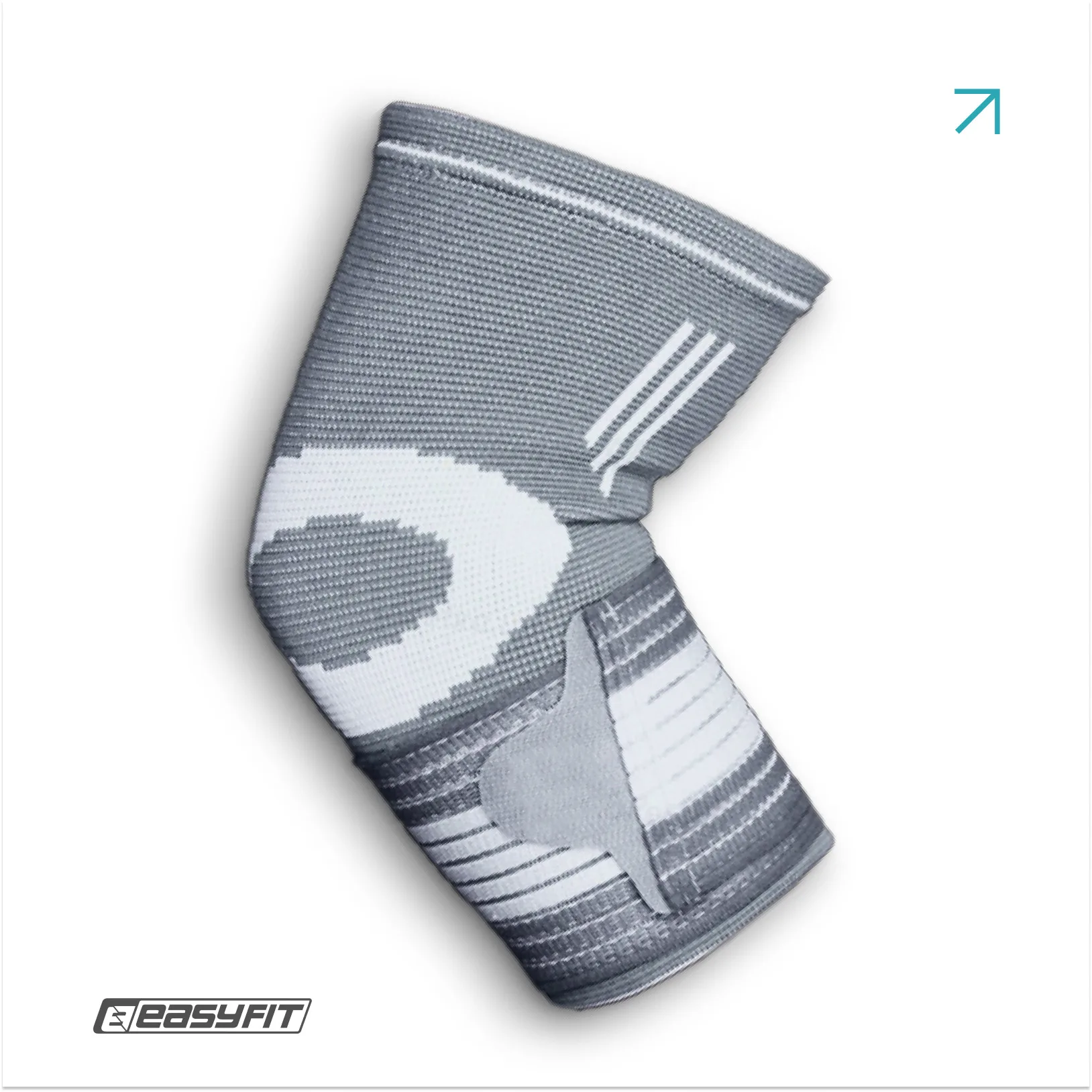 Бандаж налокітник EasyFit Flex з фіксуючим ременем М