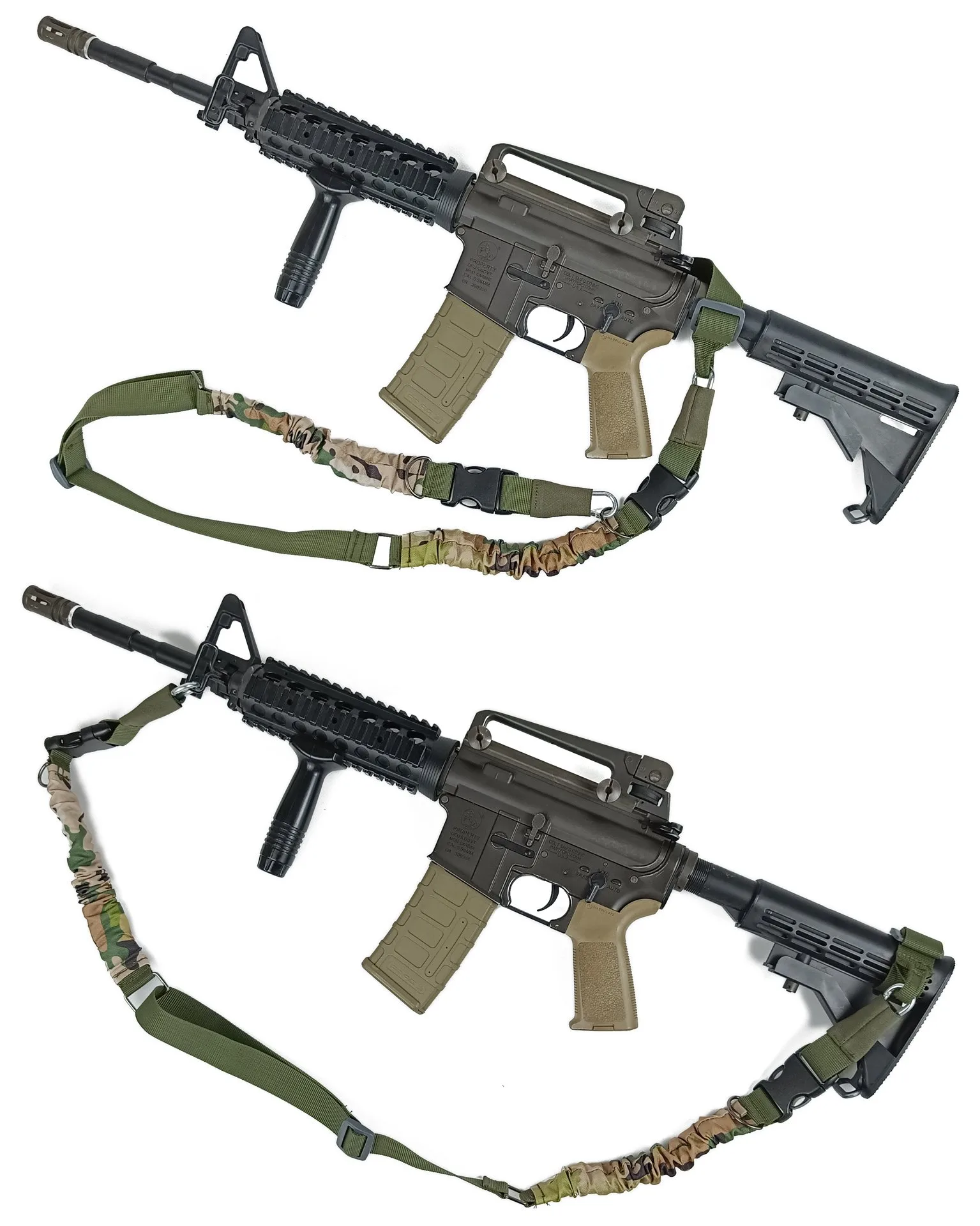 Ремінь збройовий одноточковий двохточковий універсальний із дод. кріпленням мультикам