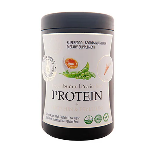 Pea Isolate Protein + Lecithin & Psyllium - 700 г морозиво