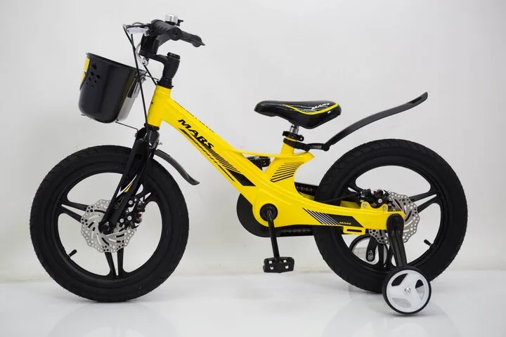 Велосипед Mars 16 дюймів жовтий Mars-1Y (ВІТРИНА)