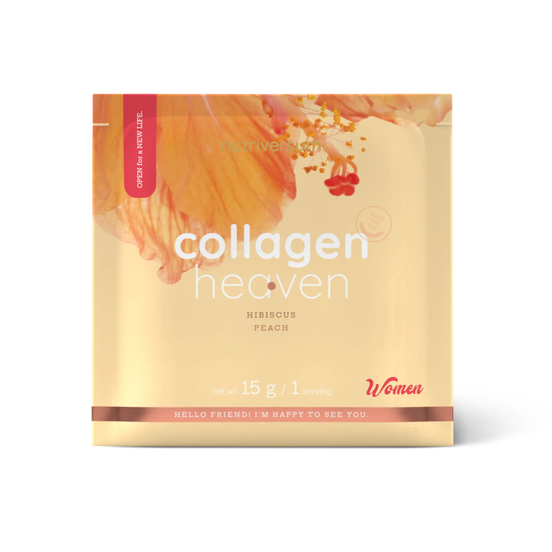 Sample Collagen Heaven - 15 г гібіскус з персиком