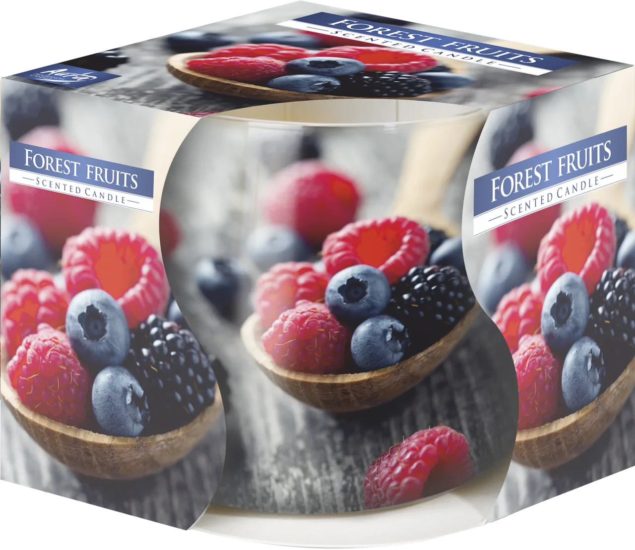 Ароматична свічка в скляному стакані лісові ягоди SN 71 s-08