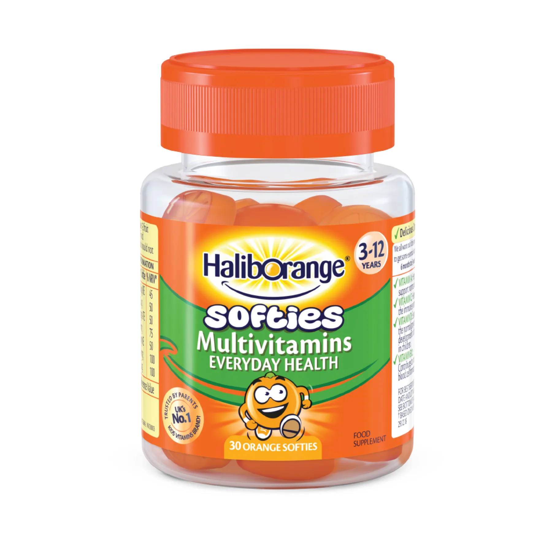 Softies Multivitamins - 30 софтгель Апельсин