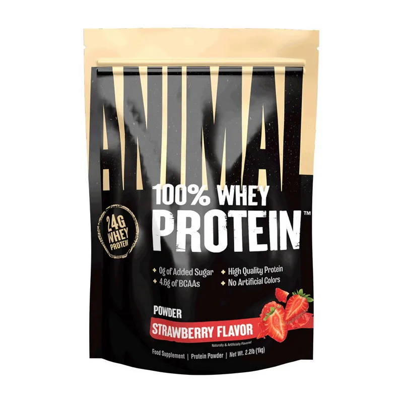 Animal 100% Whey Protein - 1 кг Полуниця