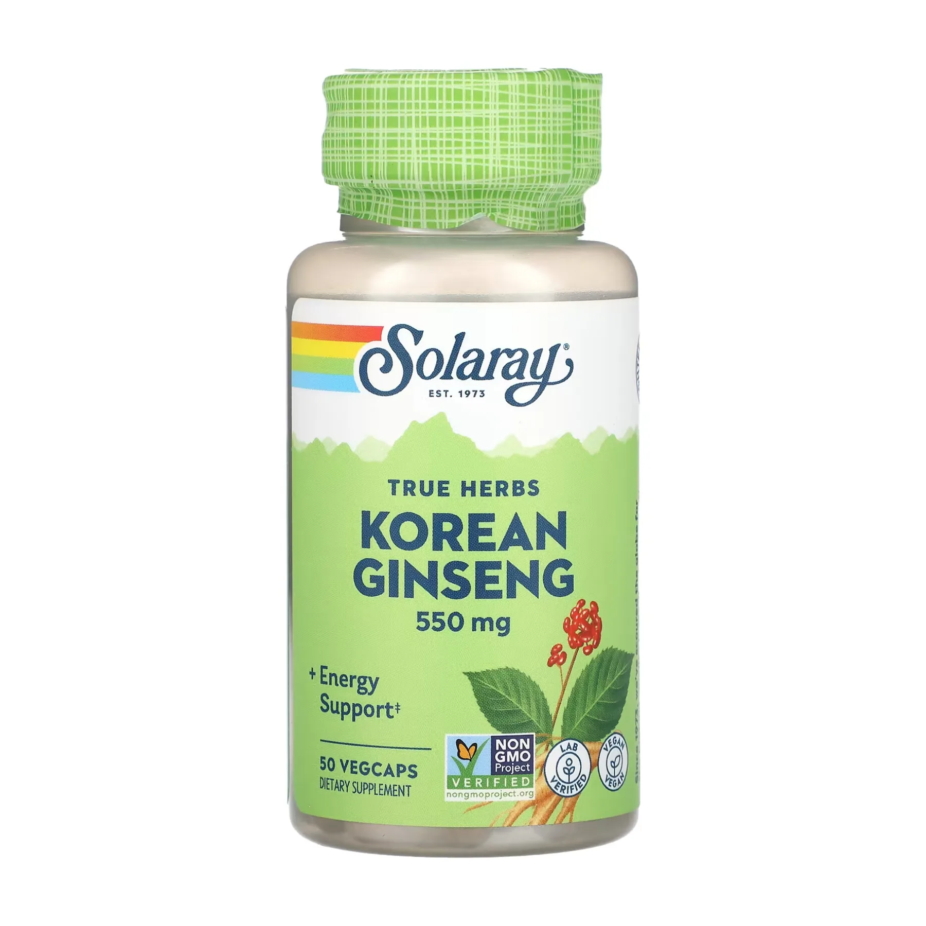 Korean Ginseng Root 550 мг - 50 капсул