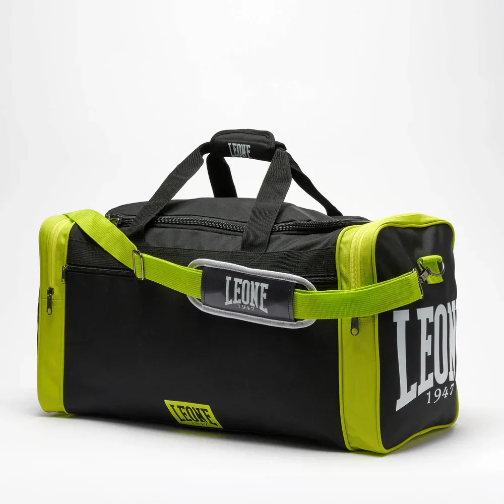 Sports Bag Leone AC956 COLOR BLOCK DUFFEL Black (45 L)