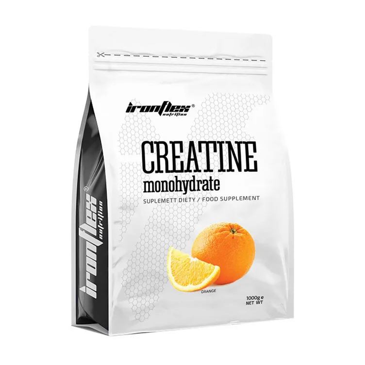 Creatine monohydrate - 1 кг Помаранчевий