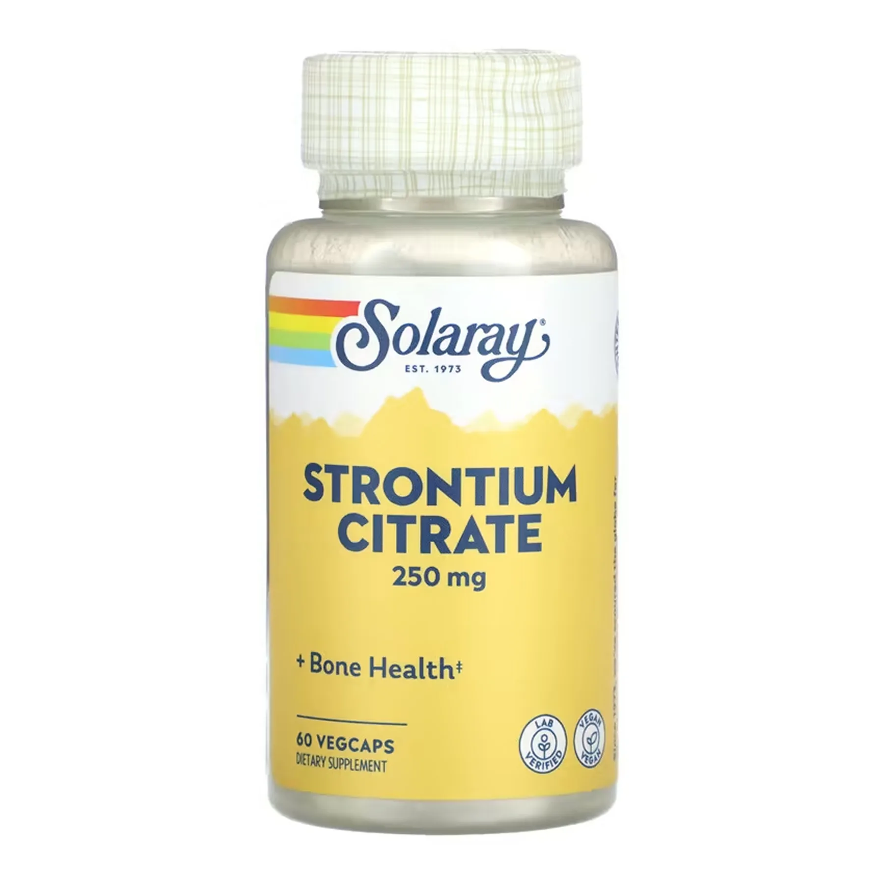 Strontium Citrate 250 мг - 60 капсул