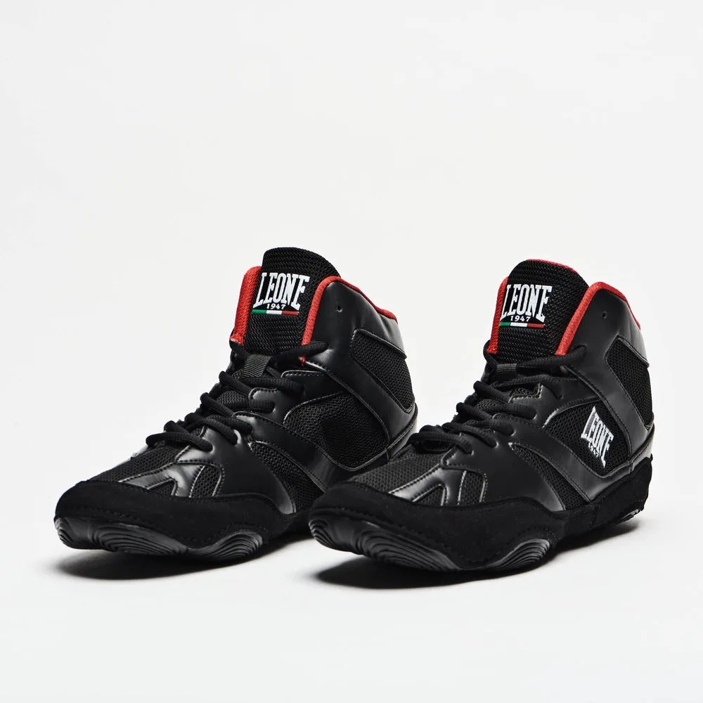 Боксерки (боксерське взуття) Leone CL130 LUCHADOR Black 42р.