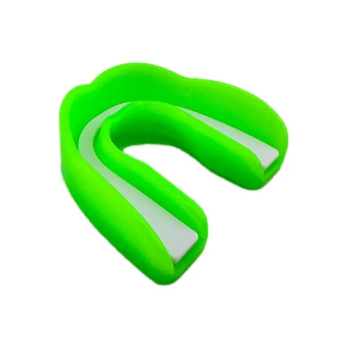 Капа доросла одностороння у футлярі зелений-білий