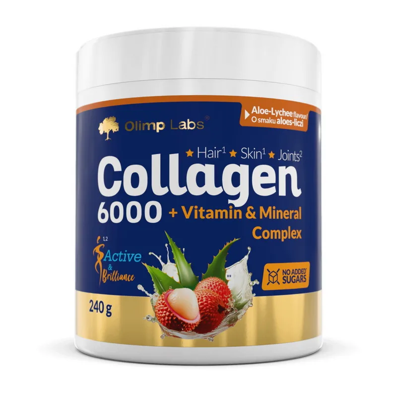 Collagen 6000 - 240 г, aloe-lichee