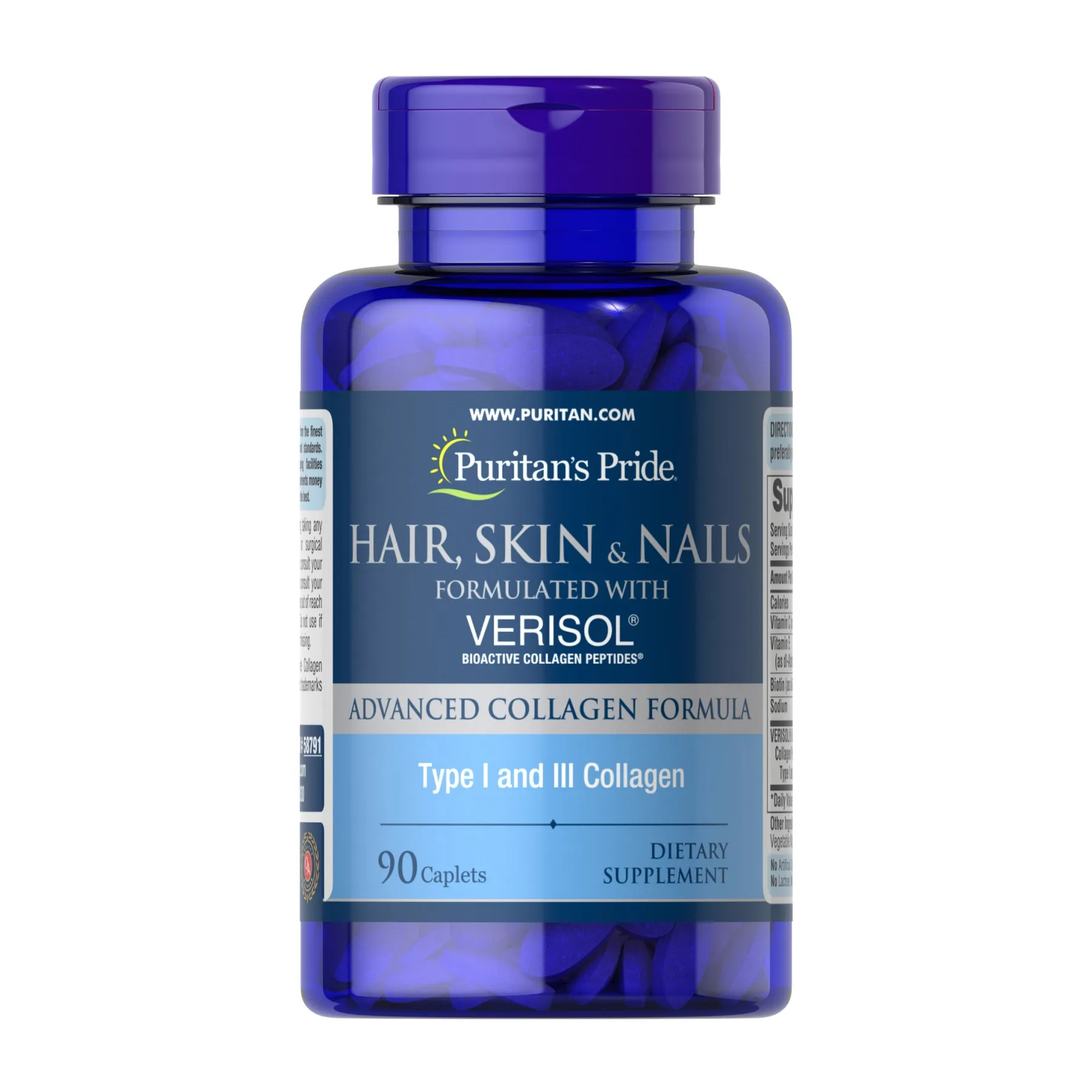 Hair Skin and Nails formulated with VERISOL® - 90 капсул (До 10.26)