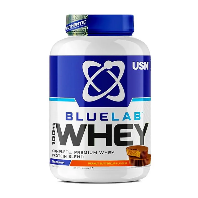 Blue Lab 100% Whey - 2 кг арахісова паста в шоколаді