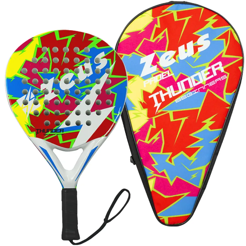 Ракетка для падел тенісу Zeus Racchetta Thunder Beginners з чохлом Оригінал Z01937