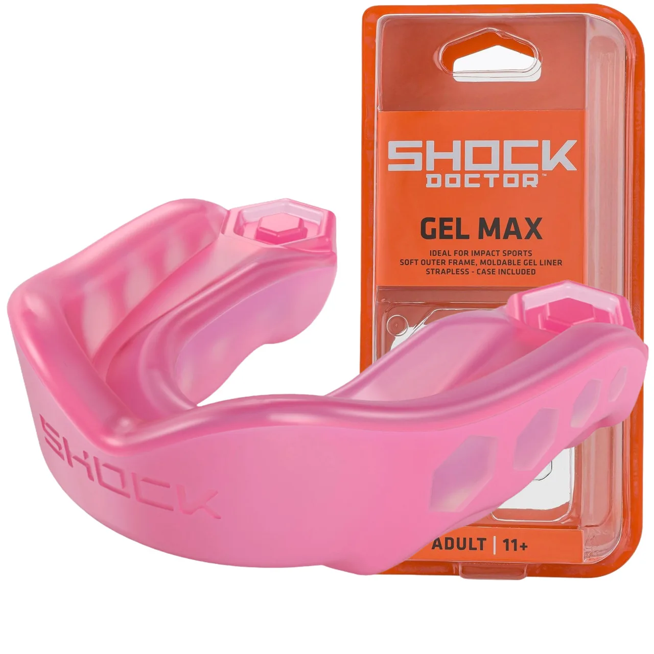 Капа Shock Doctor Gel Max дитяча (вік до 10) Hot Pink (art. 6200-PK-YTR)