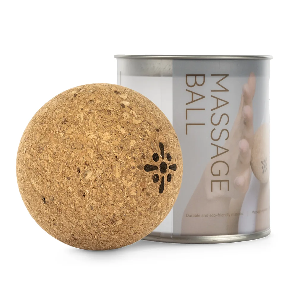 М'яч масажний корковий для МФР BLOOM MASSAGE BALL 8 см