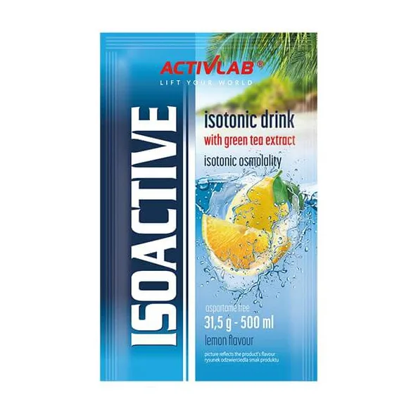 Isoactive Isotonic Drink - 31,5 г Лимон