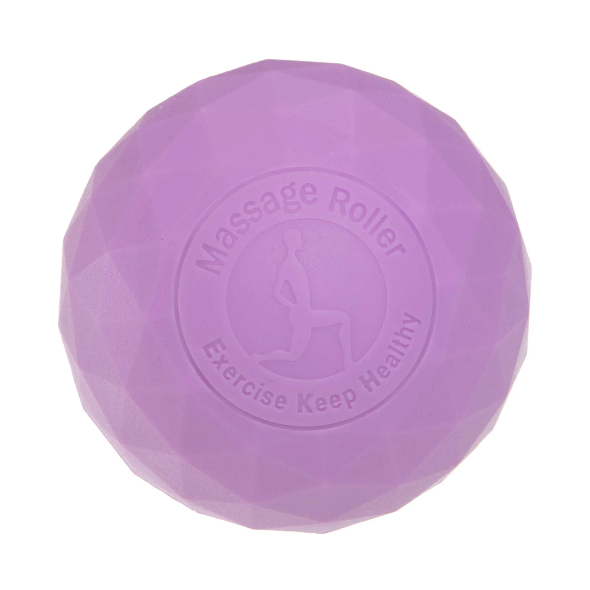 М'яч масажер для спини силікон майдан фіолетовий
