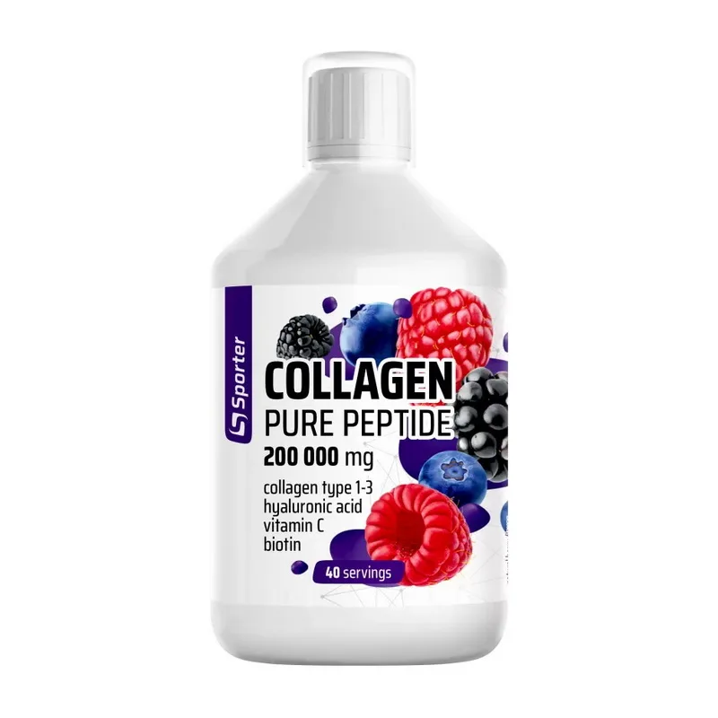 Collagen Pure Peptide - 500 мл, натуральний ягода