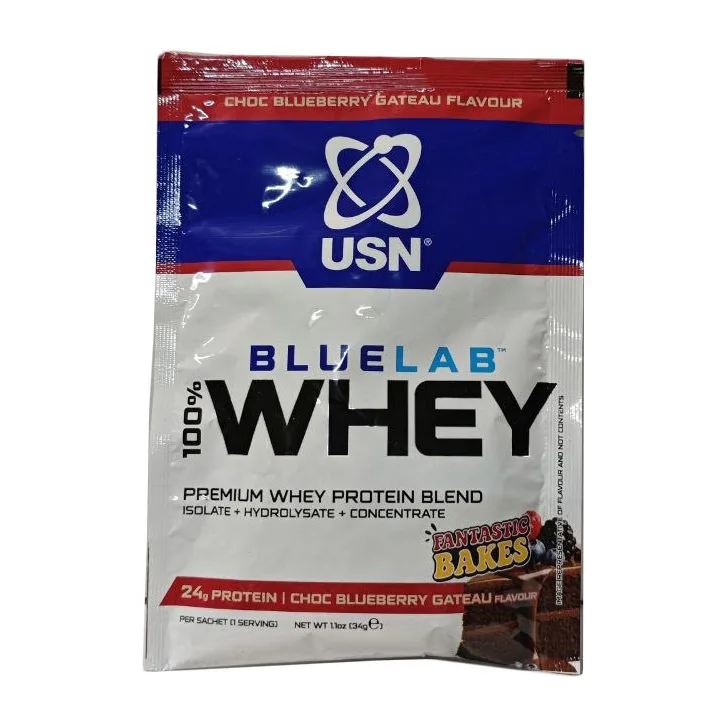 Blue Lab 100% Whey Premium Protein - 34 г шоколад лохина geteau