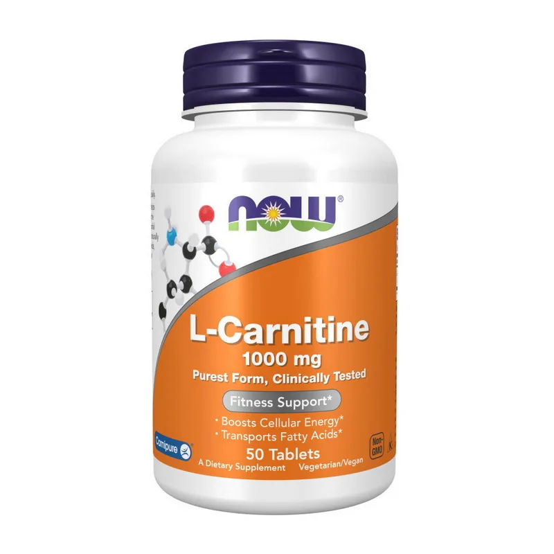 L Carnitine 1000 мг purest form - 50 таблеток