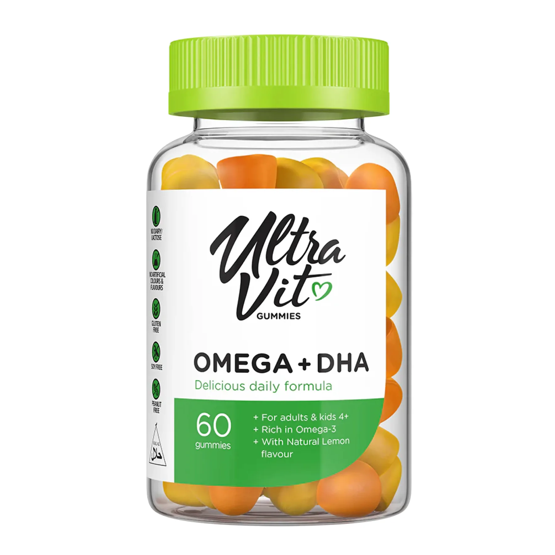 Omega 3 + DHA - 60 жуйок