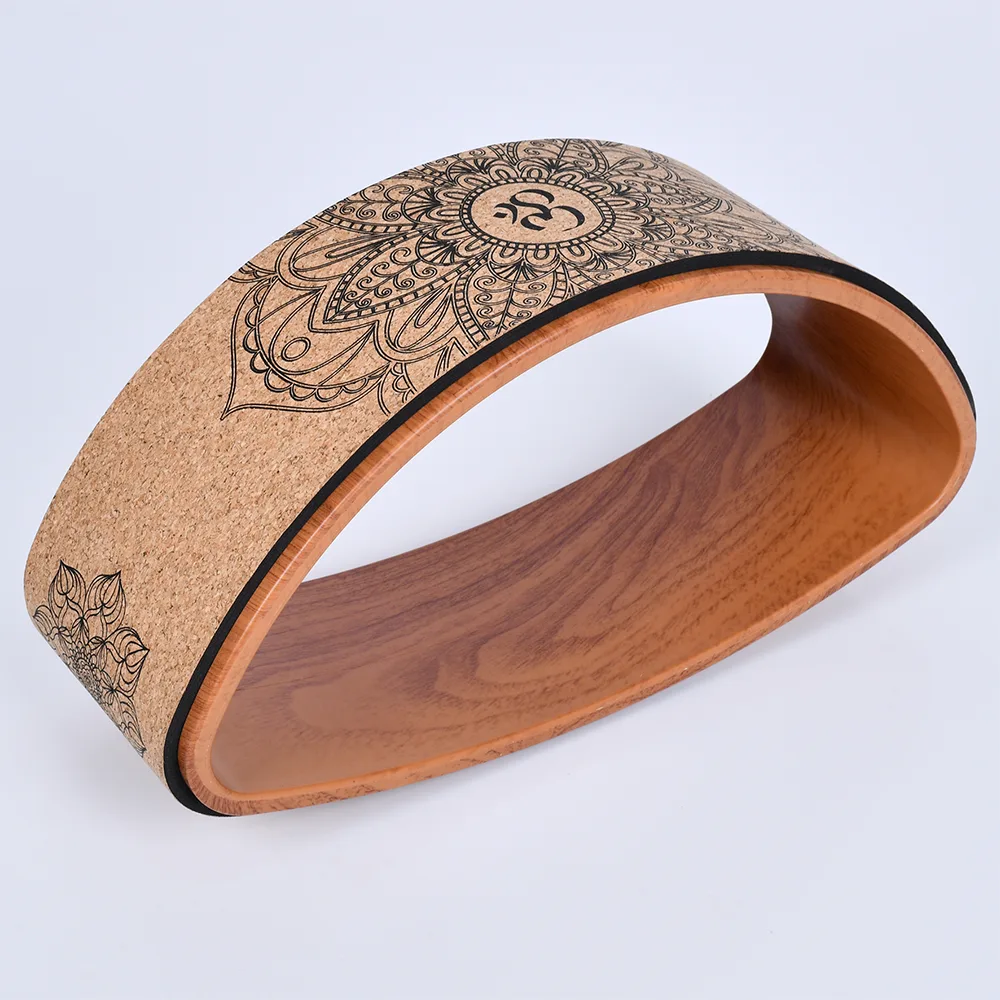 Колесо для пілатеса та йоги коркове